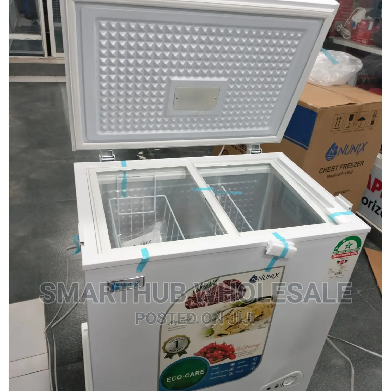 Nunix 150litres Chest Freezer Brand New