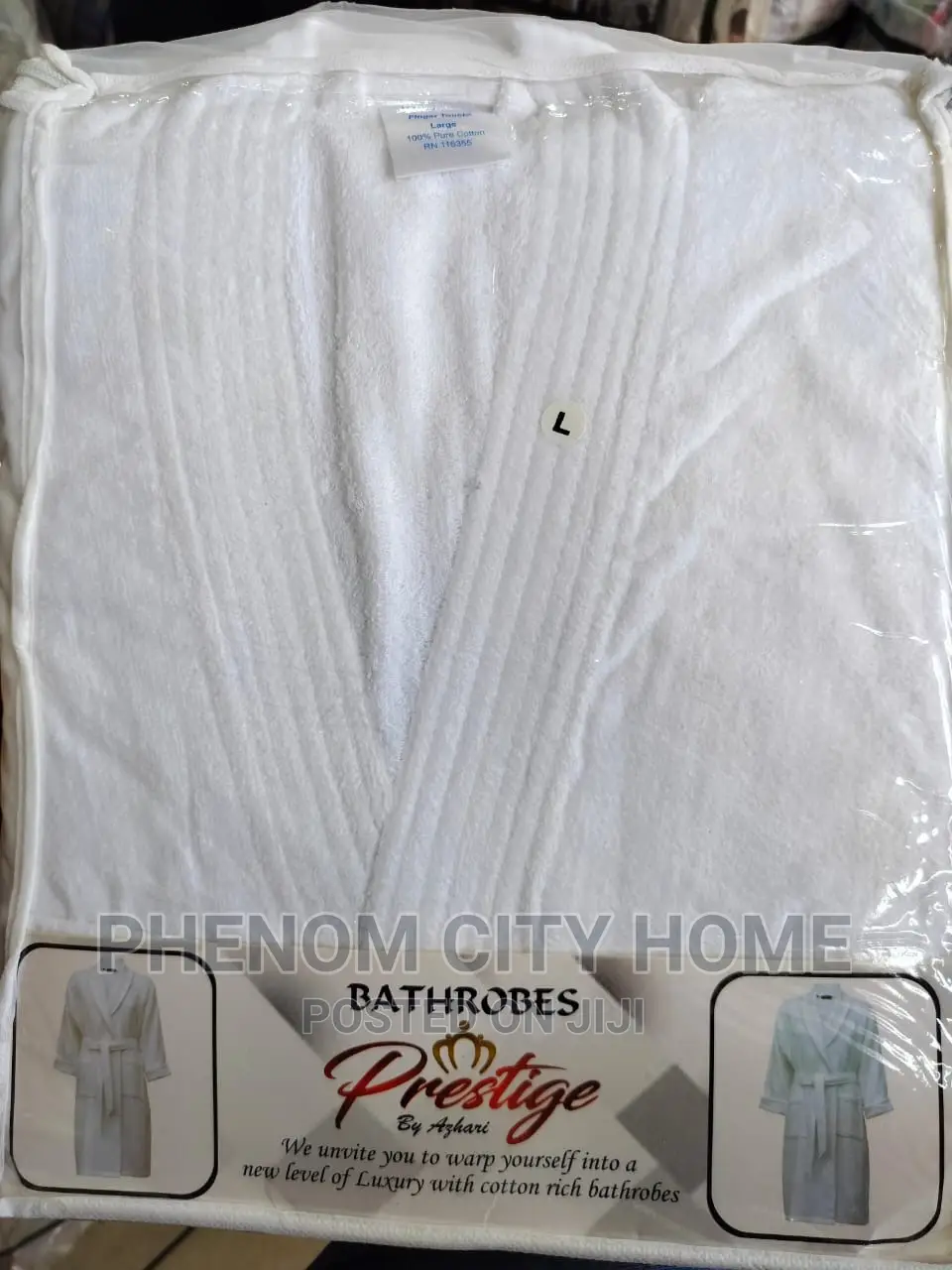 White Cotton Bathrobes