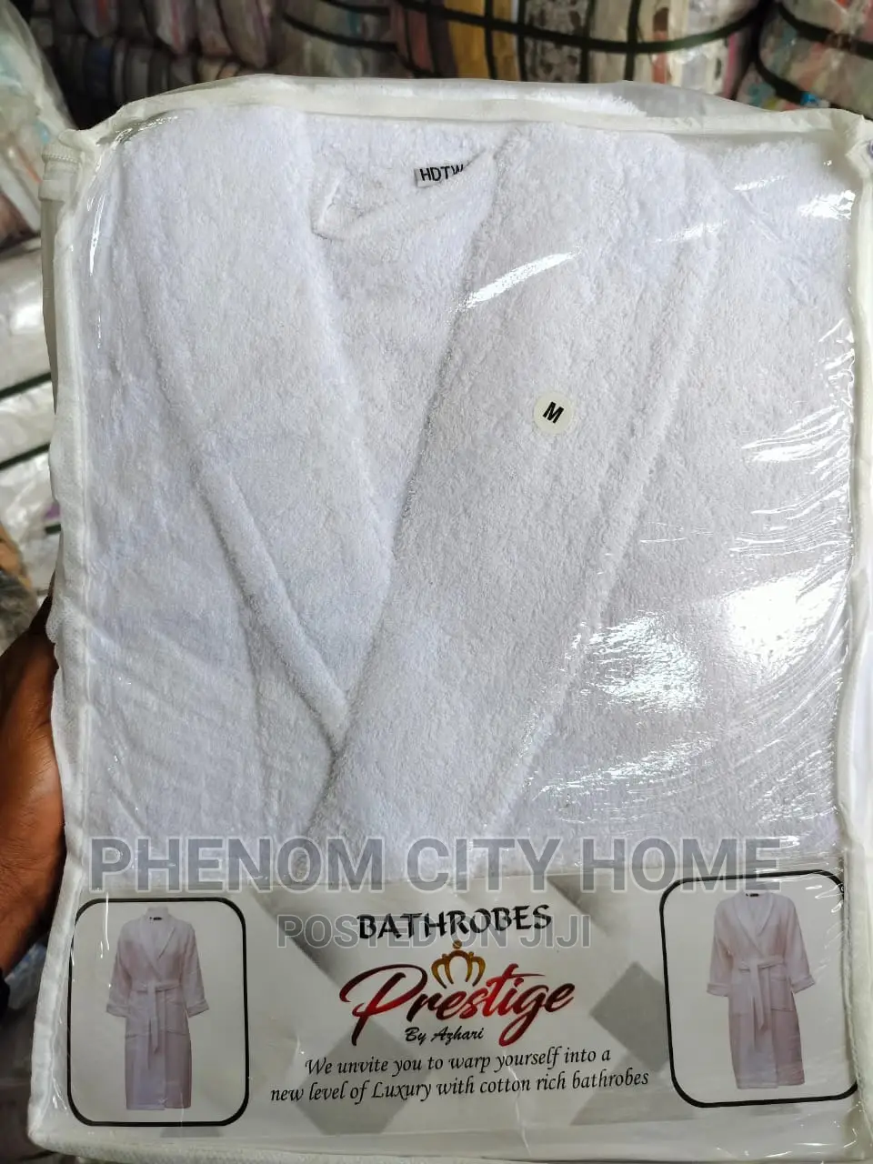 White Cotton Bathrobes