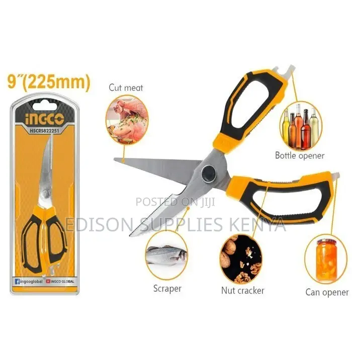 Ingco Scissors Multifunctional Scissors 9'' Premium