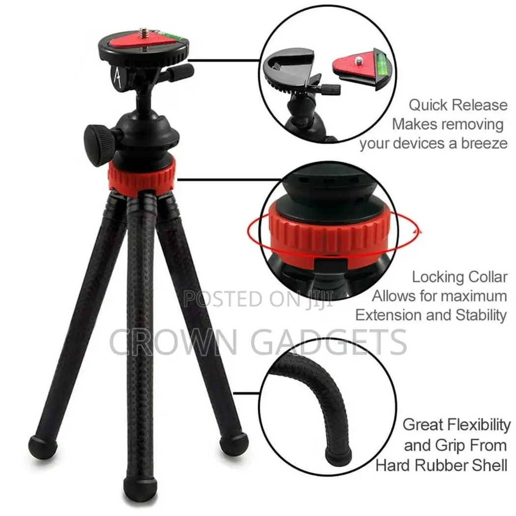 Phone Holder Flexible Octopus Tripod Bracket