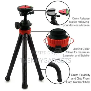 Phone Holder Flexible Octopus Tripod Bracket