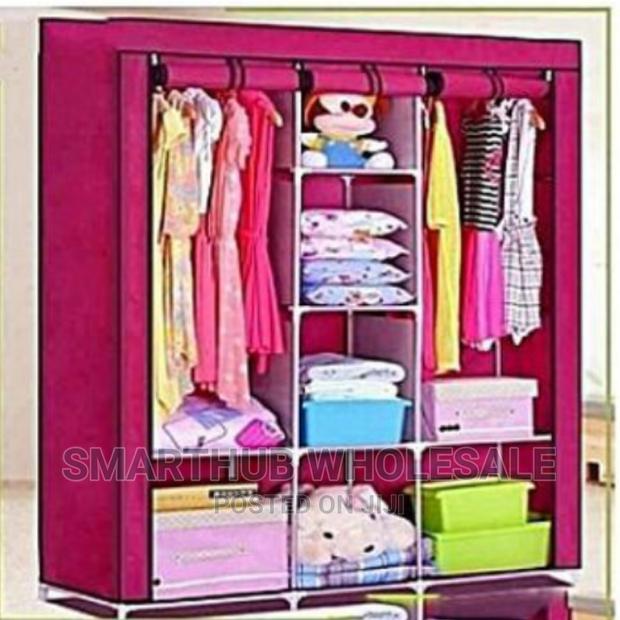 Mettalic Wardrobe 3 Column - main view