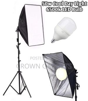 Softbox With LED Bulbs Socket for Photography Lighting - thumbnail 2
