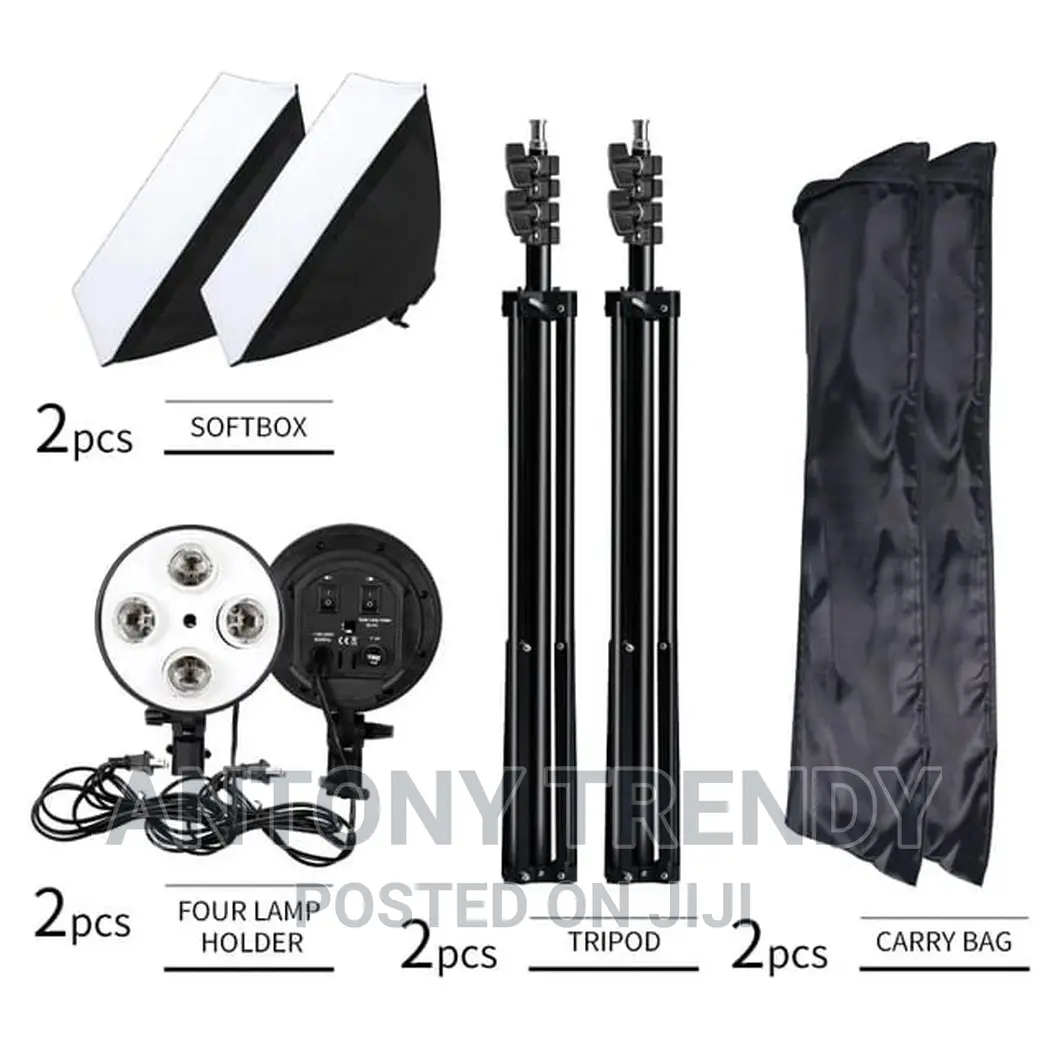 E27 Photo Studio Bulb Holder With 20w Bulb Base