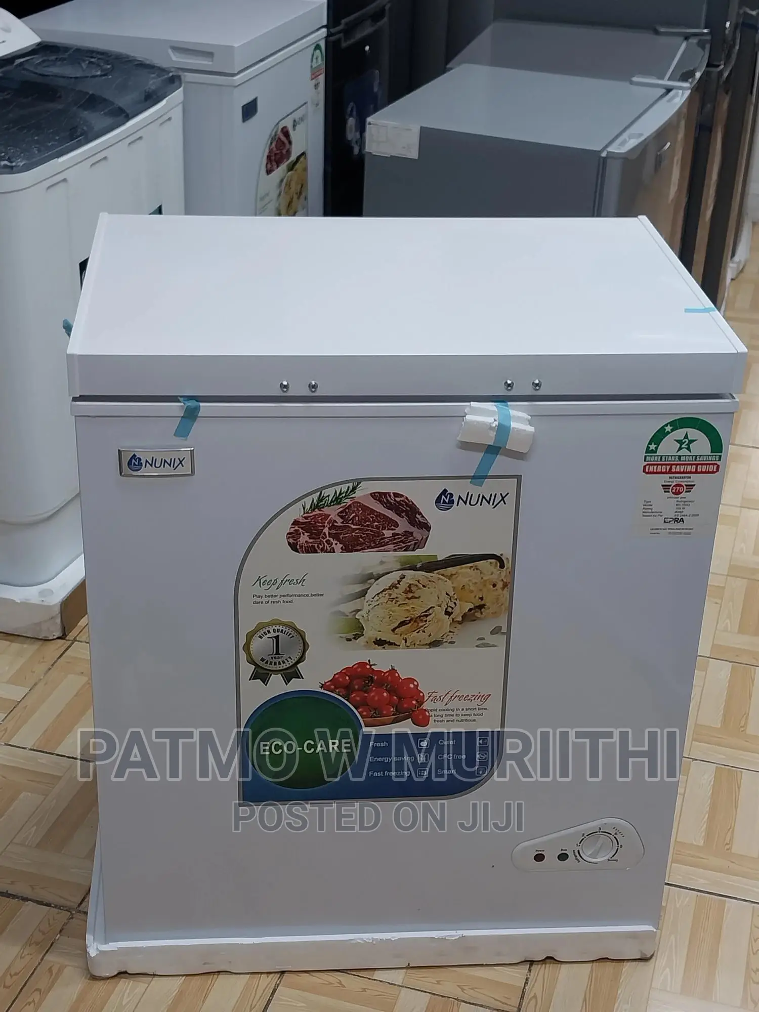 Freezer-Nunix Chest Freezer 150l