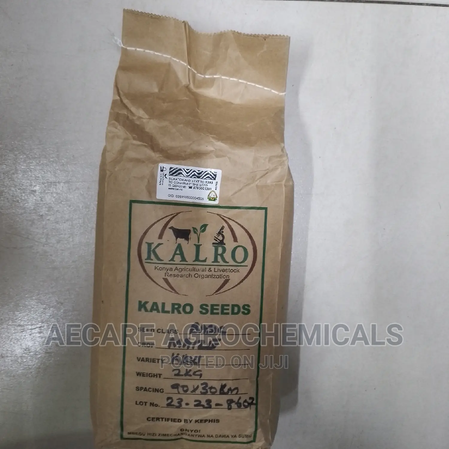 Kdv1 Maize Seeds (Kalro) 2kg