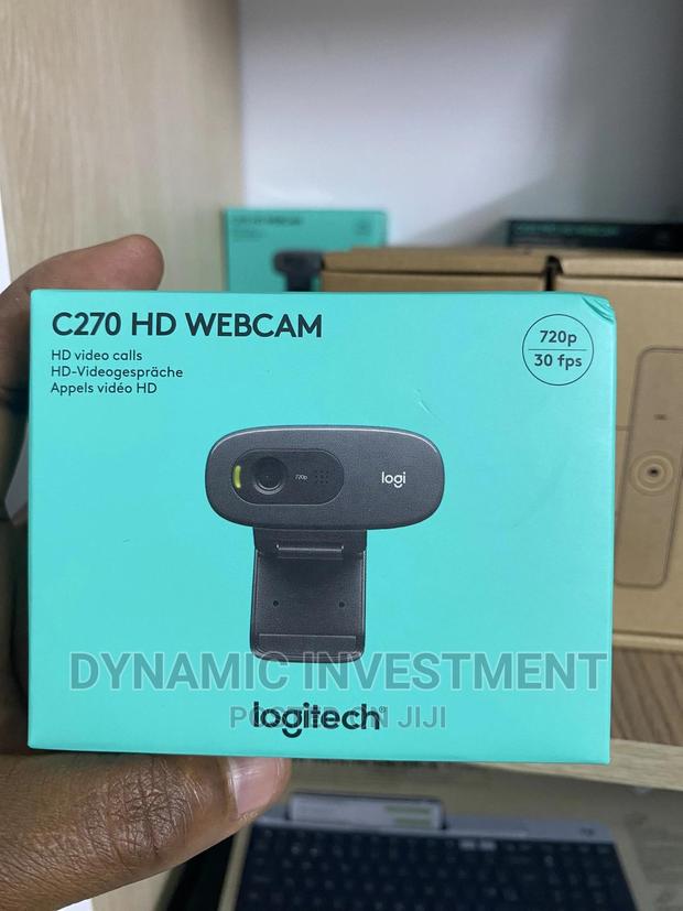 Logitech C270 HD 720p Webcam for Desktop and Laptop - thumbnail 3