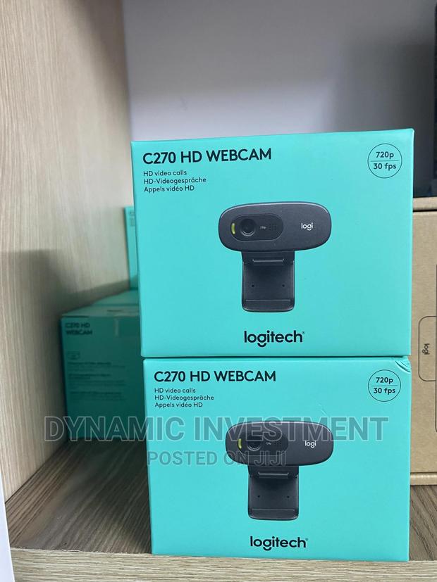 Logitech C270 HD 720p Webcam for Desktop and Laptop - main view