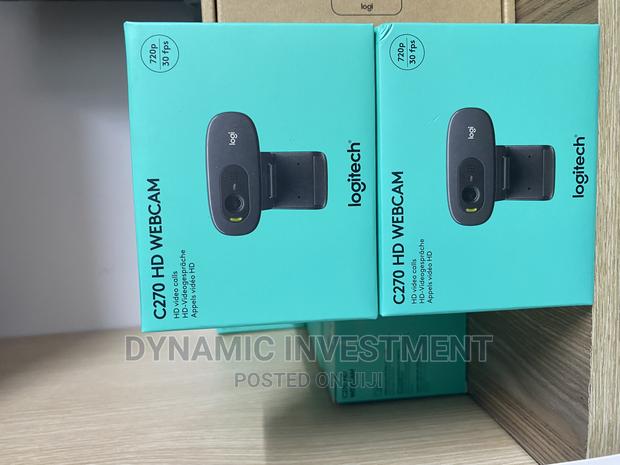Logitech C270 HD Webcam, 720p, Widescreen HD Video Calling, - thumbnail 3
