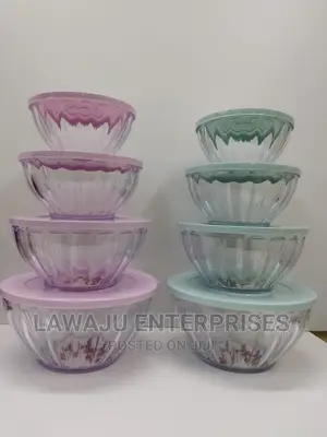 Stackable 4 In1 Storage Bowls