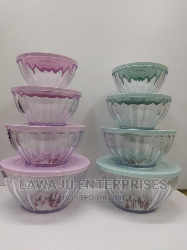 Stackable 4 In1 Storage Bowls