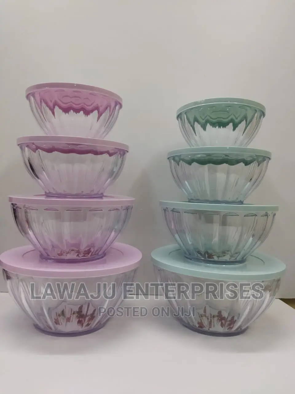 Stackable 4 In1 Storage Bowls