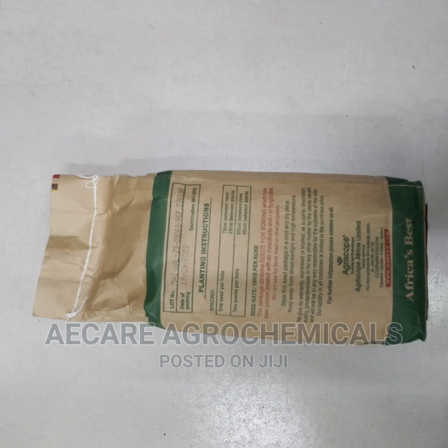 Maize Seeds Tosheka Mh - 401 2kg