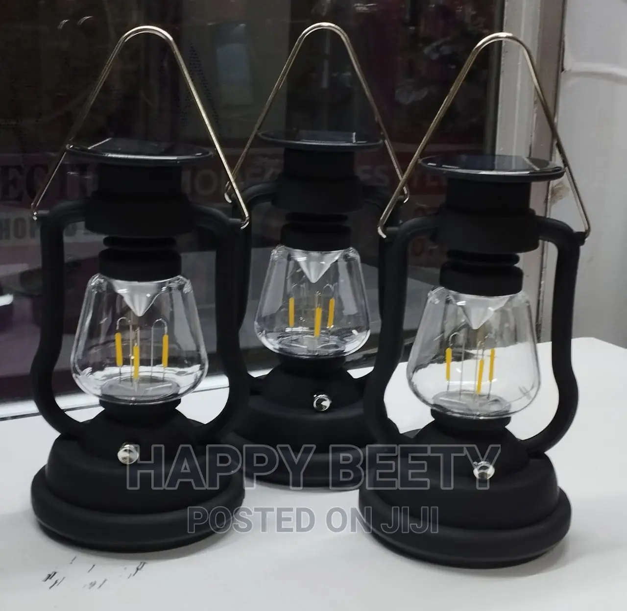 3 in 1solar/Rechargeable /Manual Lantern Lamp