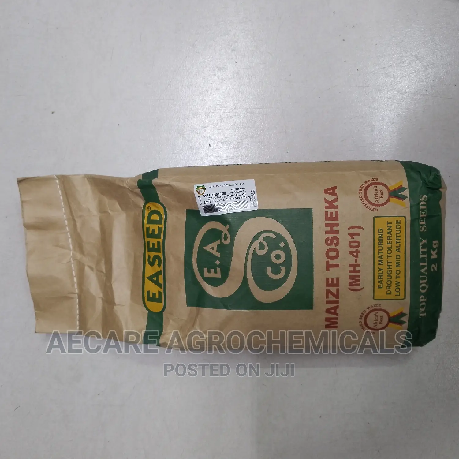 Maize Seeds Tosheka Mh - 401 2kg