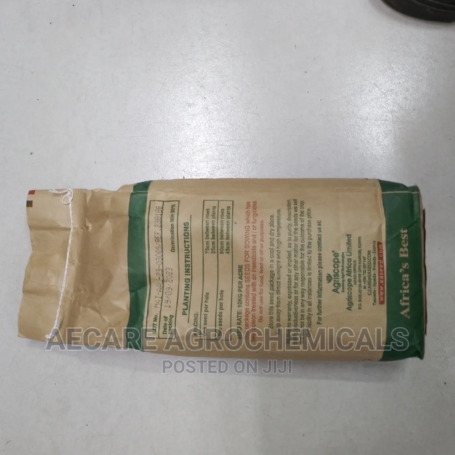Maize Seeds Tosheka Mh - 401 2kg