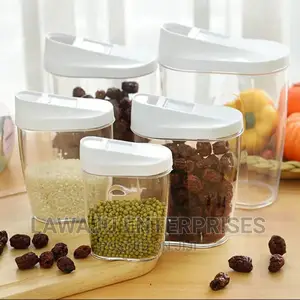 5pc ACYRLIC Container Set With Lids