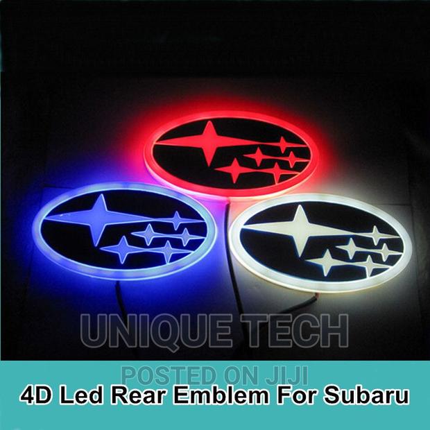 LED Subaru Emblems Badge