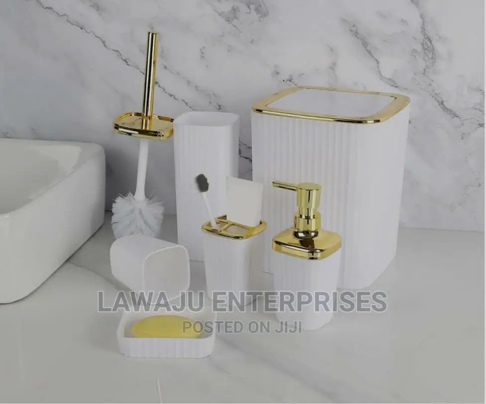 6 in 1 Bathroom Toilet Set