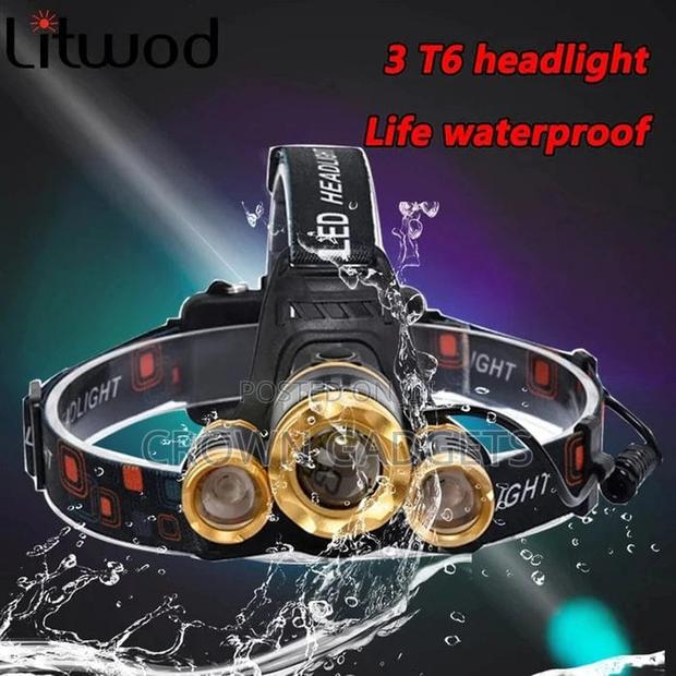 USB Rechargeable LED Head Lamp - main view