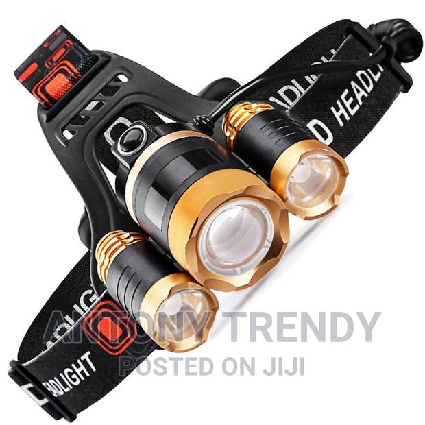USB Rechargeable LED Head Lamp - main view
