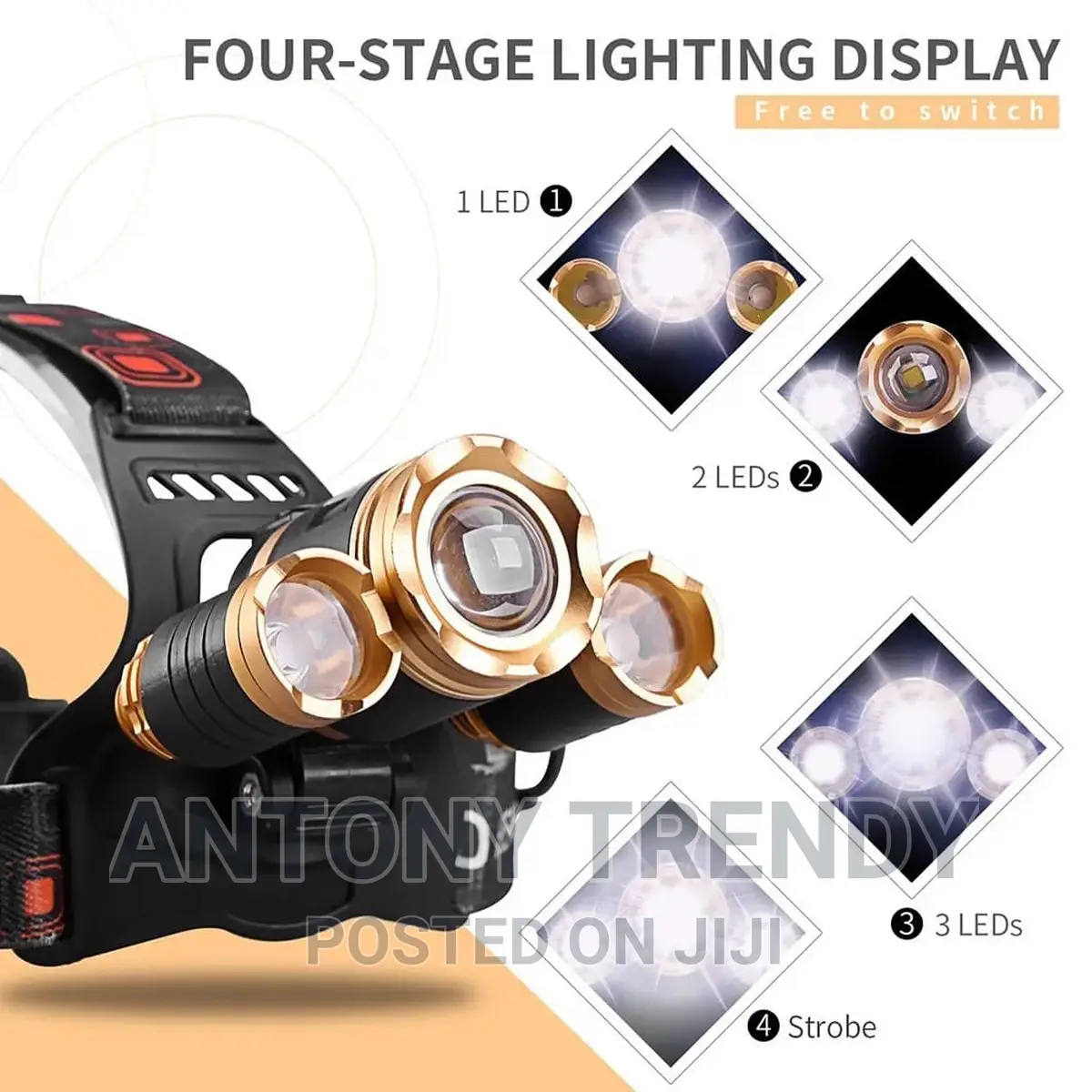 Rechargeable LED Head Lamp