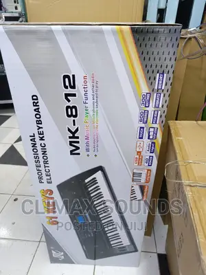 Professional Electronic Keyboard Mk-812 Usb Port
