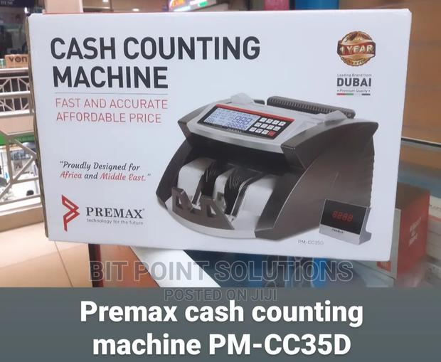 Pm-Cc35d Cash Counting Machine' Premax Cash Counter PM-CC35D - main view