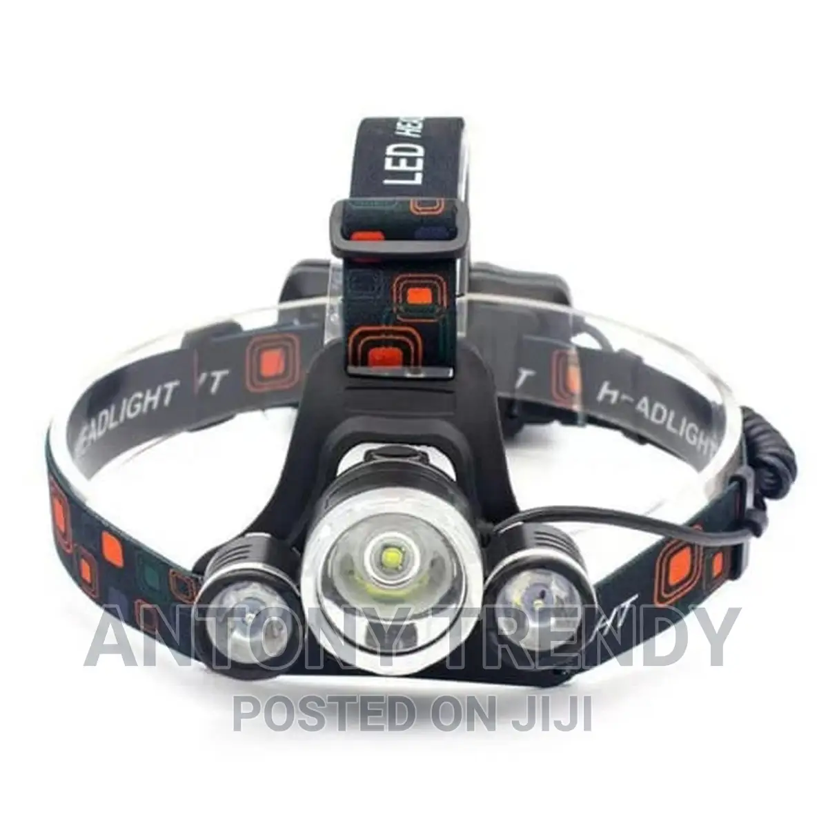 Rechargeable LED Head Lamp Bright LED Modes Waterproof