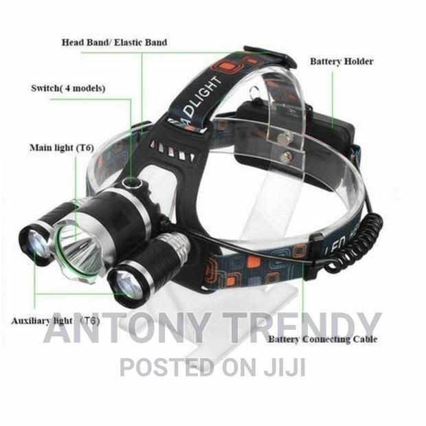1800 Lumen Rechargeable Headlamp COB - main view