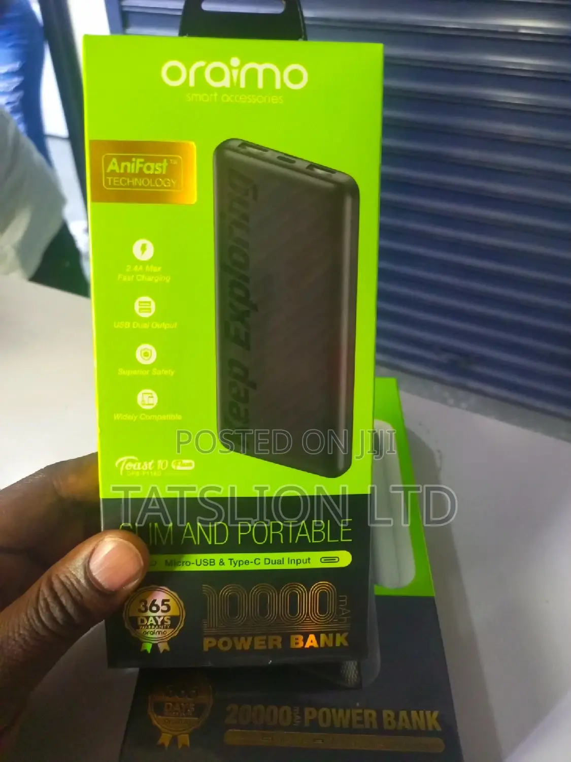 Oraimo Power Bank 10000mah