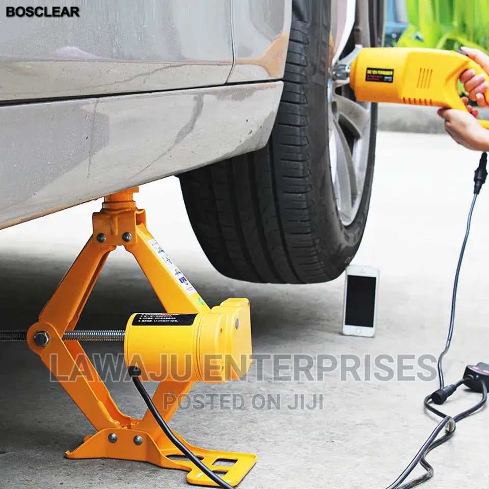 Electric Car Jack Impact Wrench, Tyre Inflator Jumper