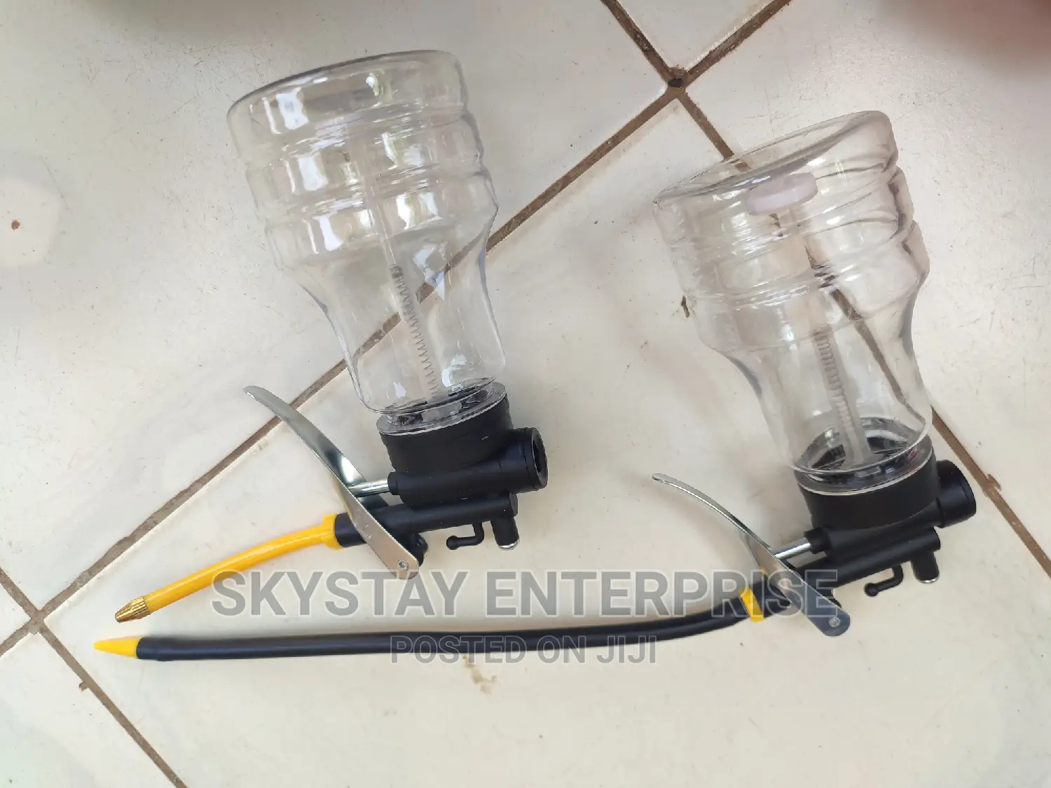Oil Can Clear Plastic 250ml
