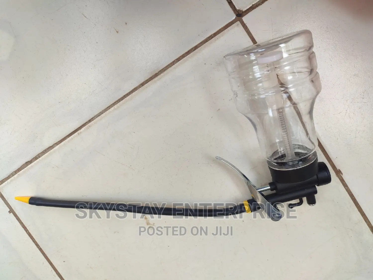 Oil Can Clear Plastic 250ml