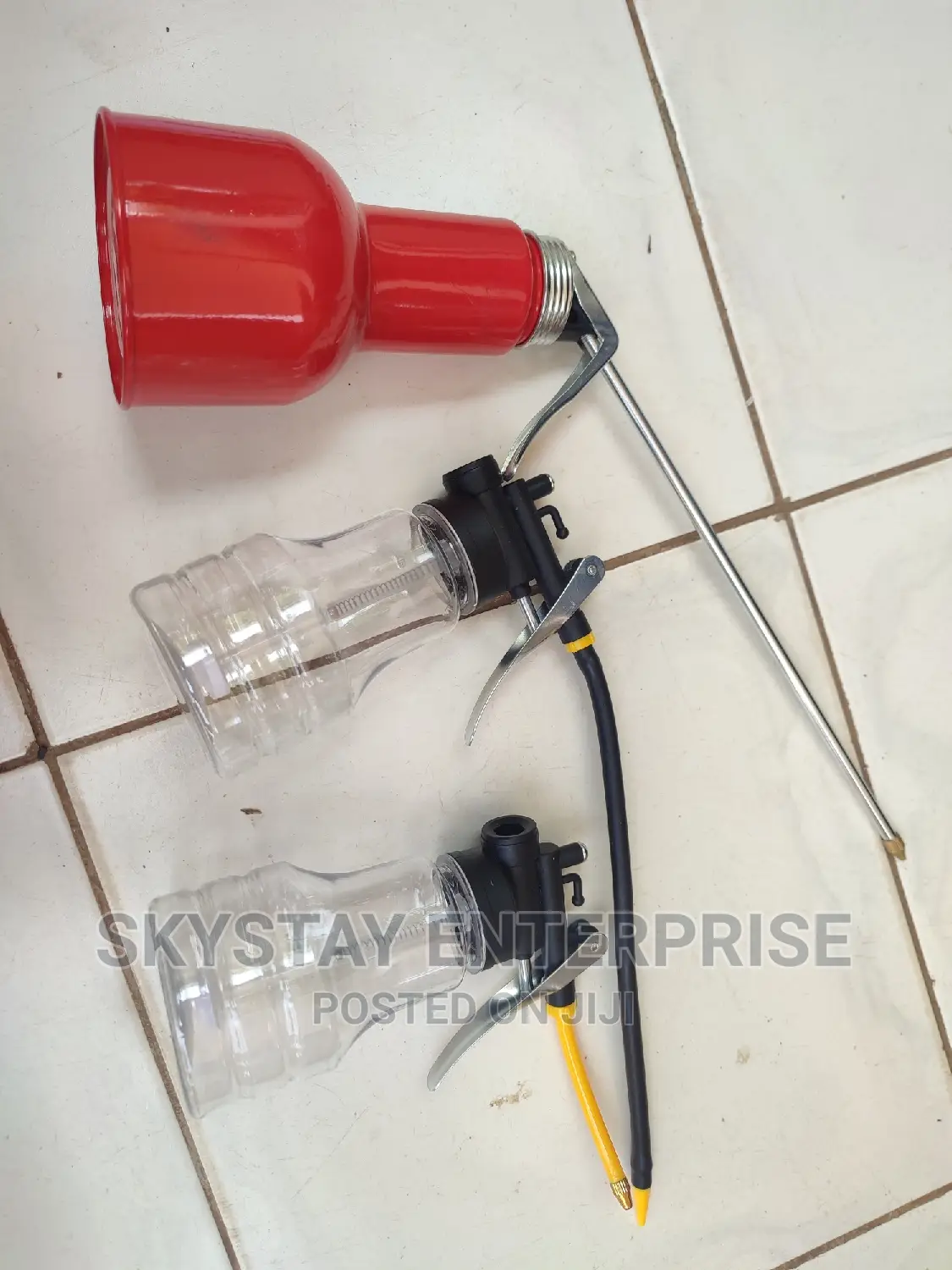 Oil Can Clear Plastic 250ml