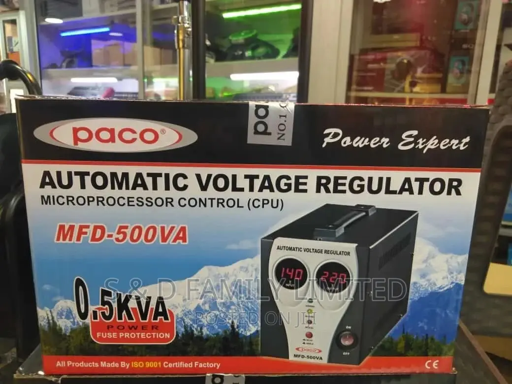 Paco 0.5KVA Automatic Voltage Regulator