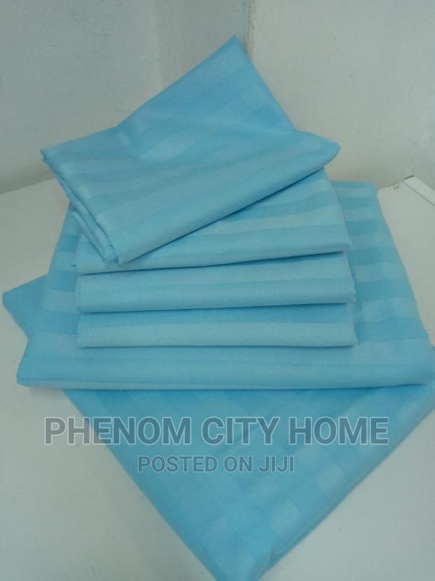 Satin Stripped Bedsheet Set - thumbnail 2