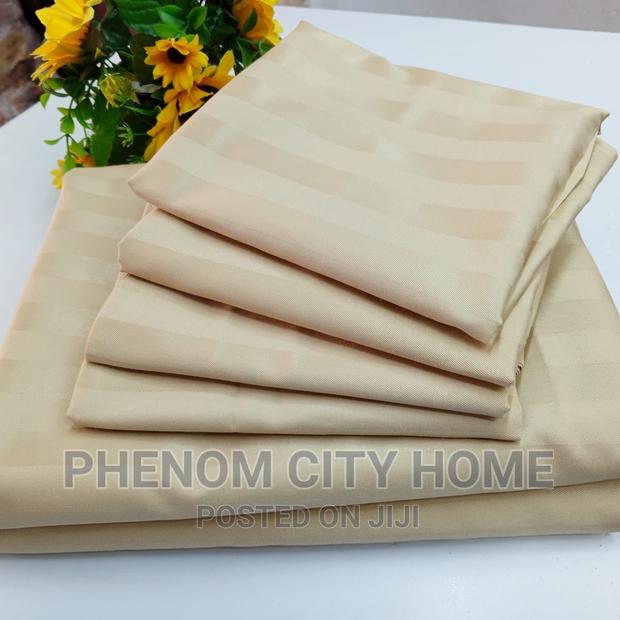 Satin Stripped Bedsheets