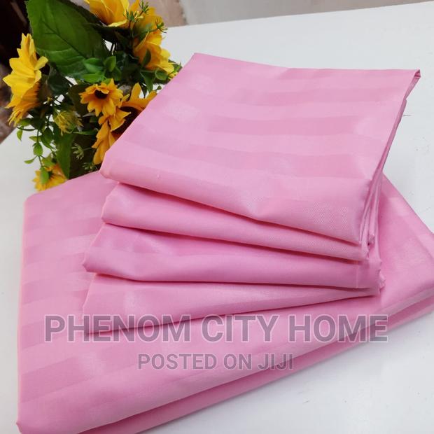 Satin Stripped Quality Bedsheet
