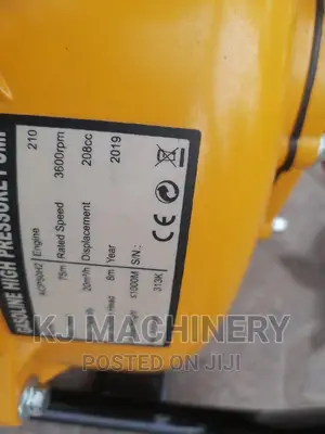 High Pressure Petrol Powered Water Pump-