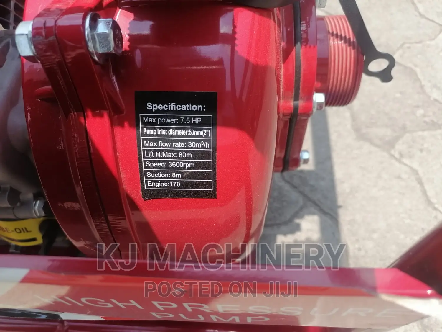 High Pressure Petrol Driven Water Pump-Windsor-Quality