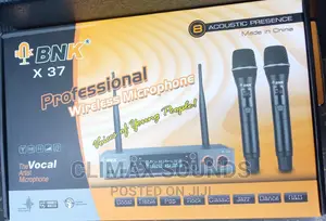 Professional Wireless Microphone BNK X37