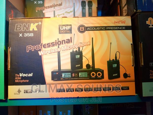Professional Wireless Label Microphone BNK X35B - main view