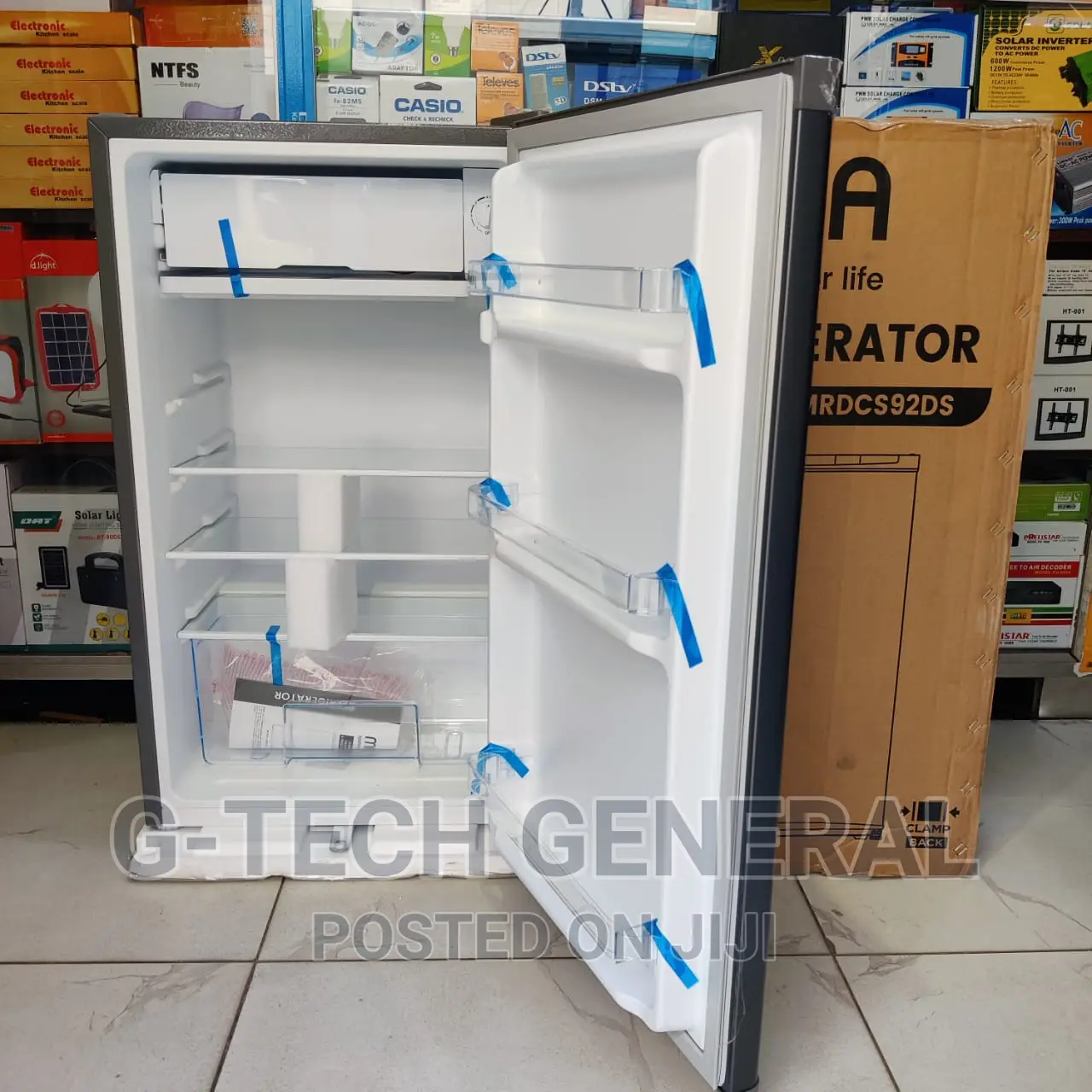 Fridge! Fridge!Mika 92l Refrigerator-Silver