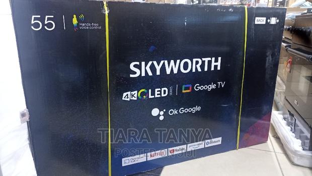 Skyworth 55′′ Qled 2022 Frameless Smart Android Tv- 55′′