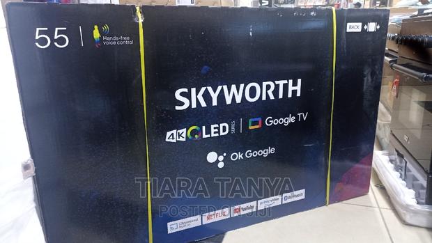 Skyworth 55′′ Qled 2022 Frameless Smart Android Tv- 55′′ - thumbnail 2