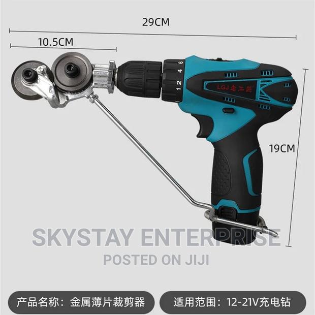 Sheet Metal Cutting Drill Adaptor - thumbnail 5