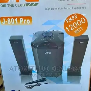 JTC 2.1ch Hometheatre-Bt/Fm/Usb-12,000w-System ,.,