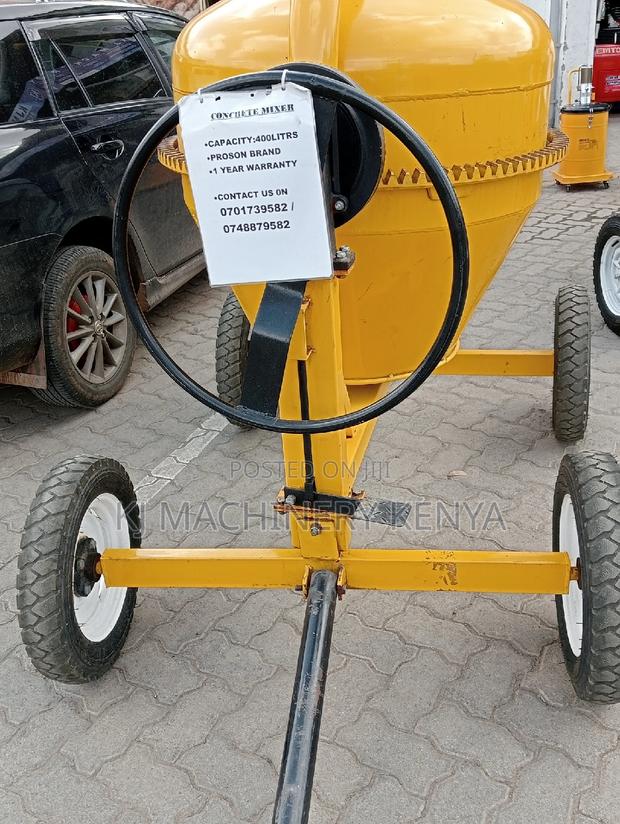 Proson 400litres Quality Concrete Mixer - main view